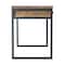 Alaterre Furniture Claremont 48"W Rustic Wood and Metal Desk ANCM0574 - alternate 2